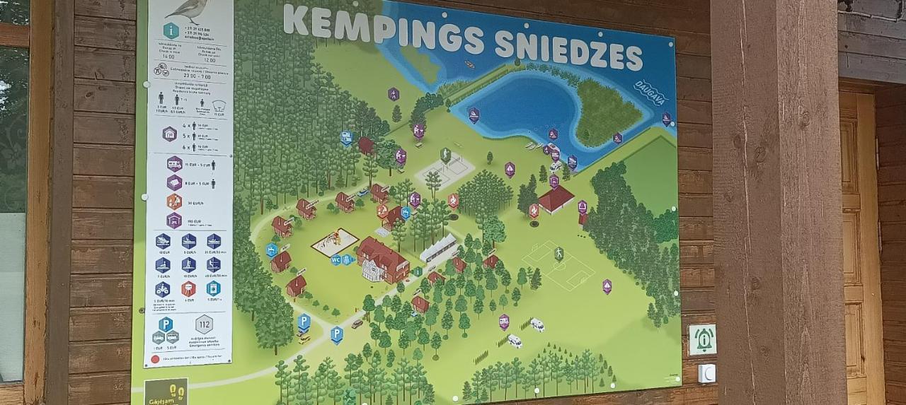 Kempings Sniedzes Kegums Luaran gambar